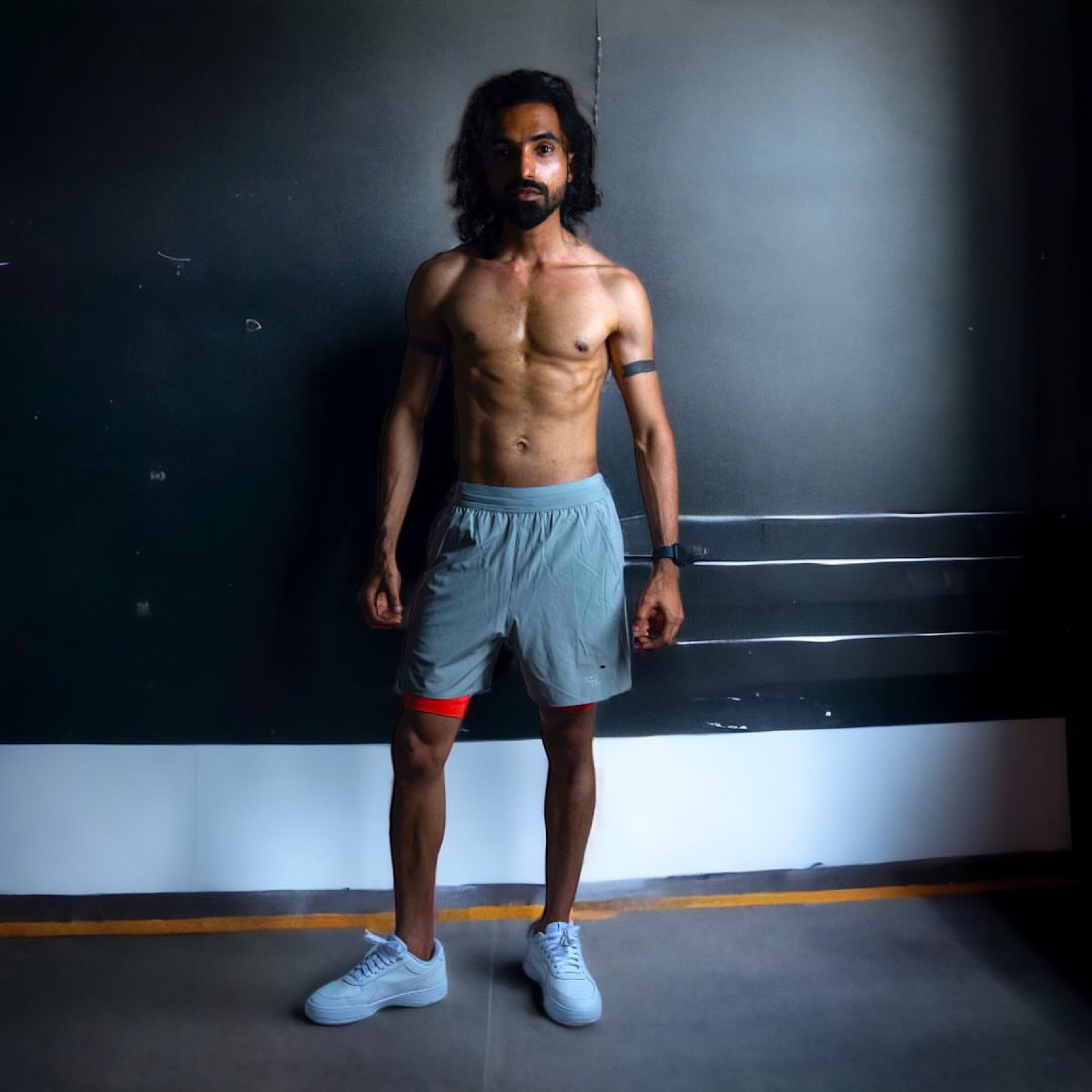 Before and after progress image after several months on the plan